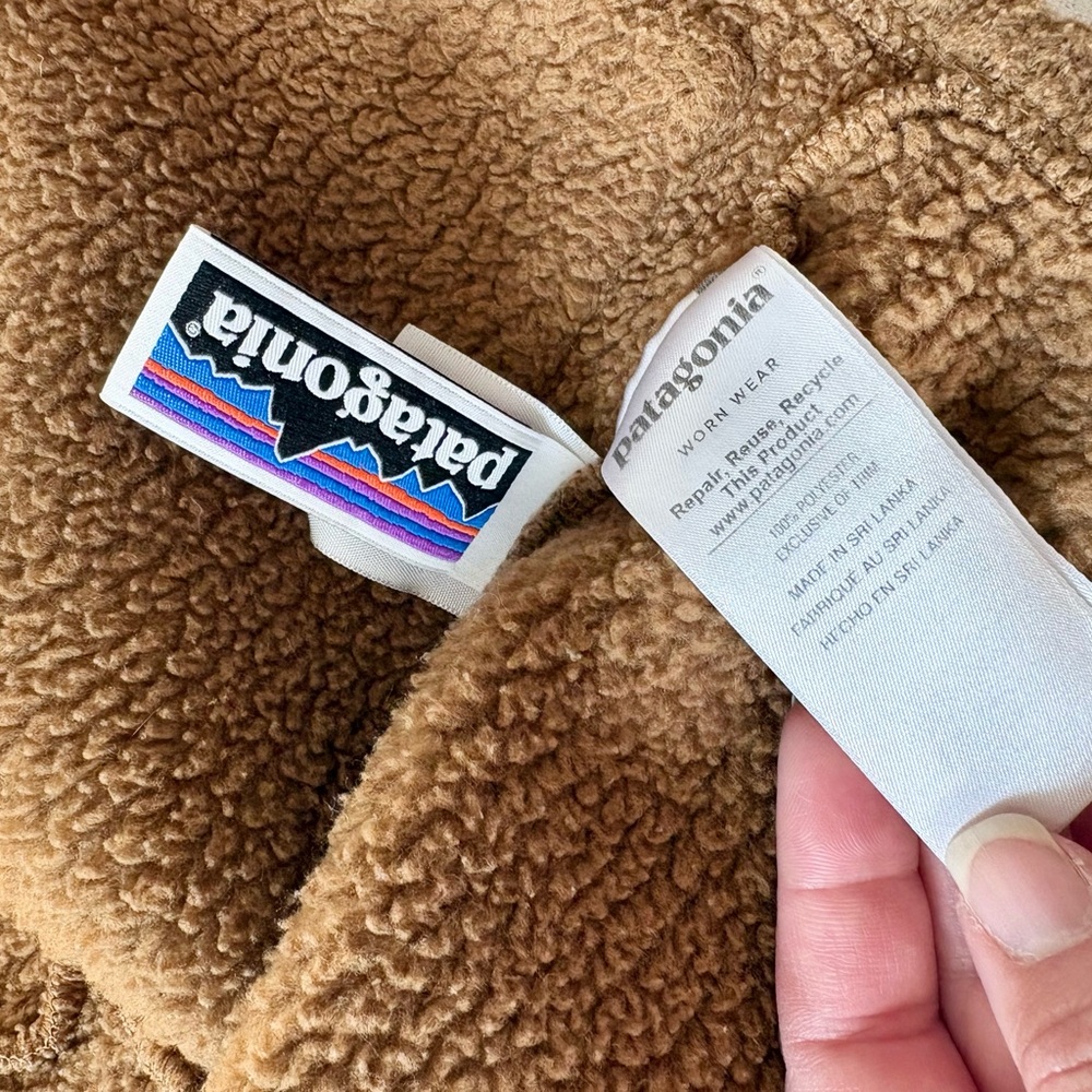 Patagonia Rare Color Baby Retro Pile Jacket size 3T - Picture 6 of 6